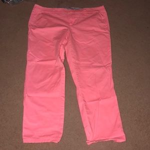 Bright pink Capris
